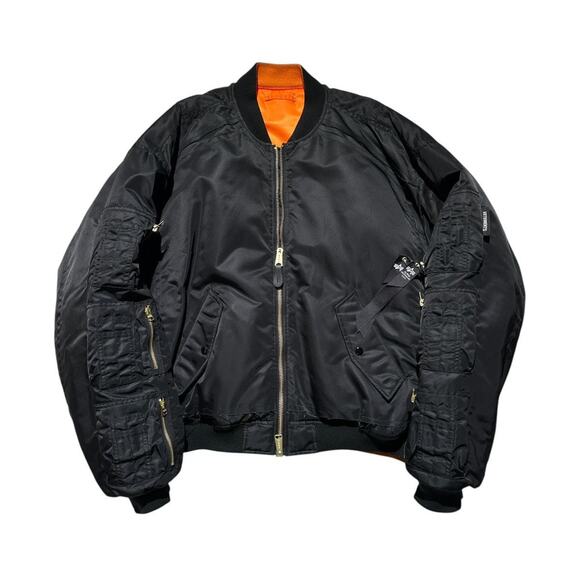 Triple pocket padded reversible bomber - Picture 1 of 6